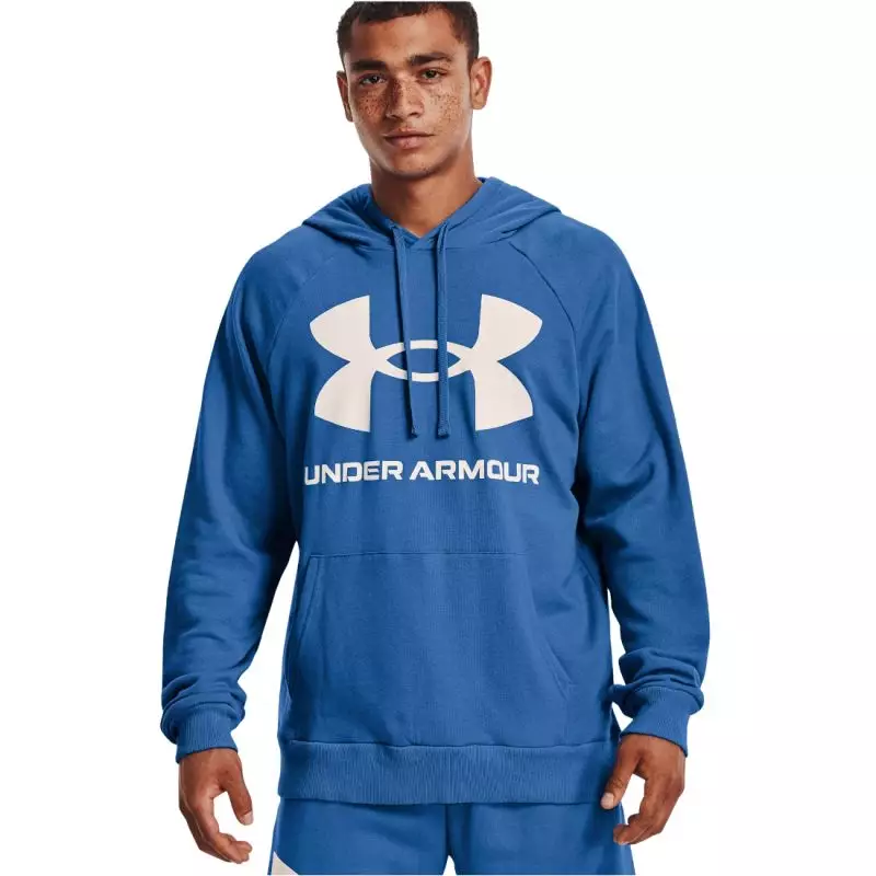 Under Armor Rival Fleece Big Logo Hoodie M 1357093-474