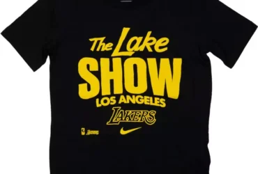 Nike NBA Los Angeles Lakers Mantra SS Tee Jr EZ2B7BCJX-LAK T-Shirt