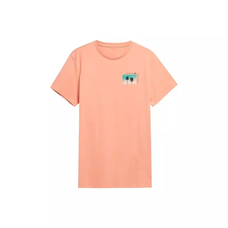 T-shirt 4F M H4L22-TSM043 salmon
