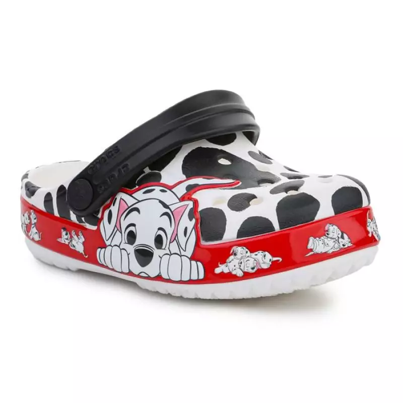 Crocs FL 101 Dalmatians Kids Clog T 207485-100