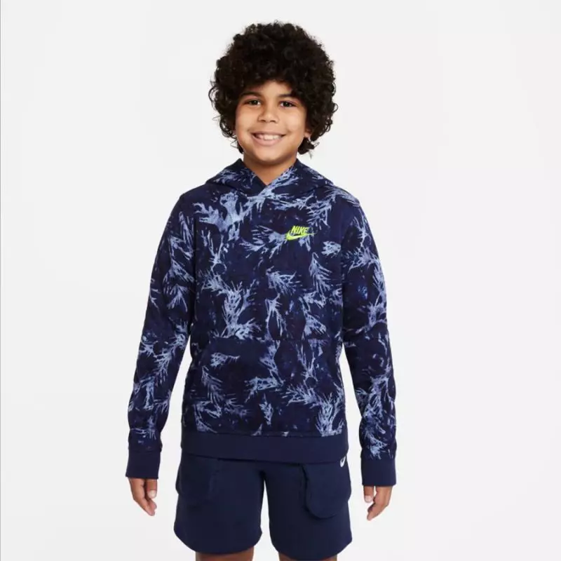 Nike Sportswear Washed Jr sweatshirt DO6495 410