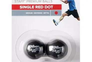 Wilson Staff Squash Red Dot Ball WRT617700