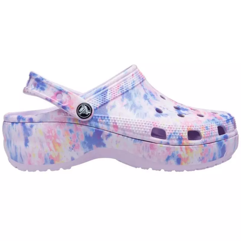 Crocs Classic Platform Tie Dye W 207151 5PT