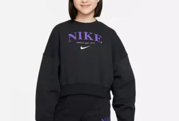 Nike Sportswear Trend FLC Crew Jr DV2563-045 sweatshirt