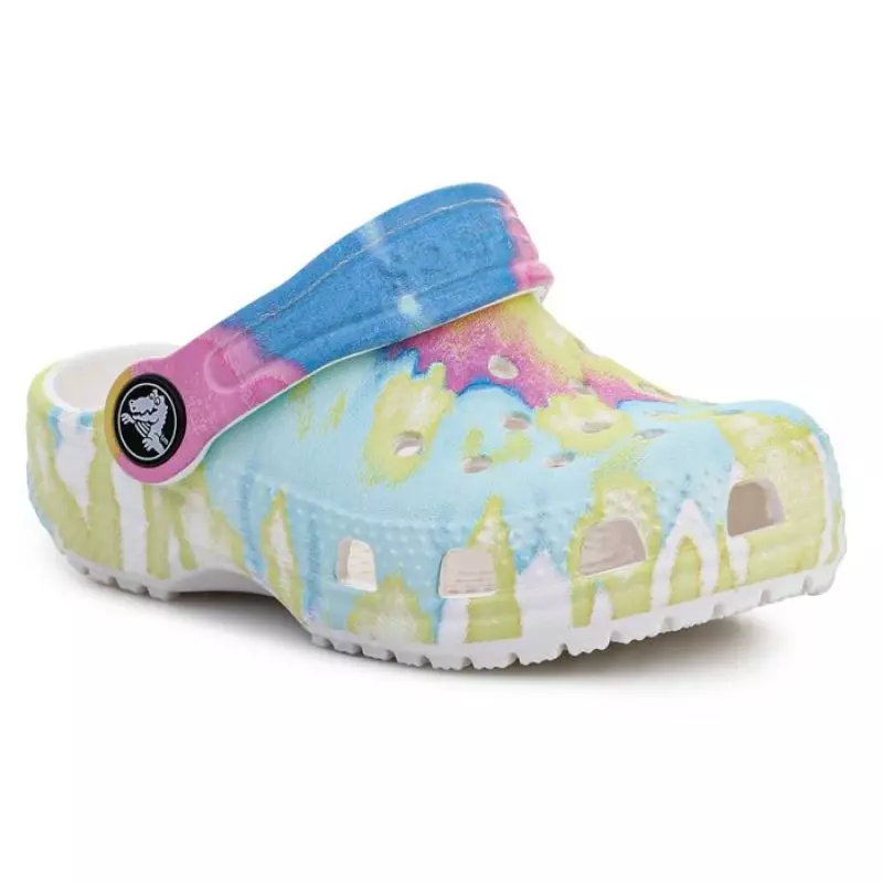 Crocs Classic Tie Dye Graphic Kids T 206994-94S