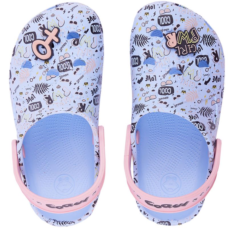 Coqui Little Frog Game Over Jr clogs 8701-265-4062