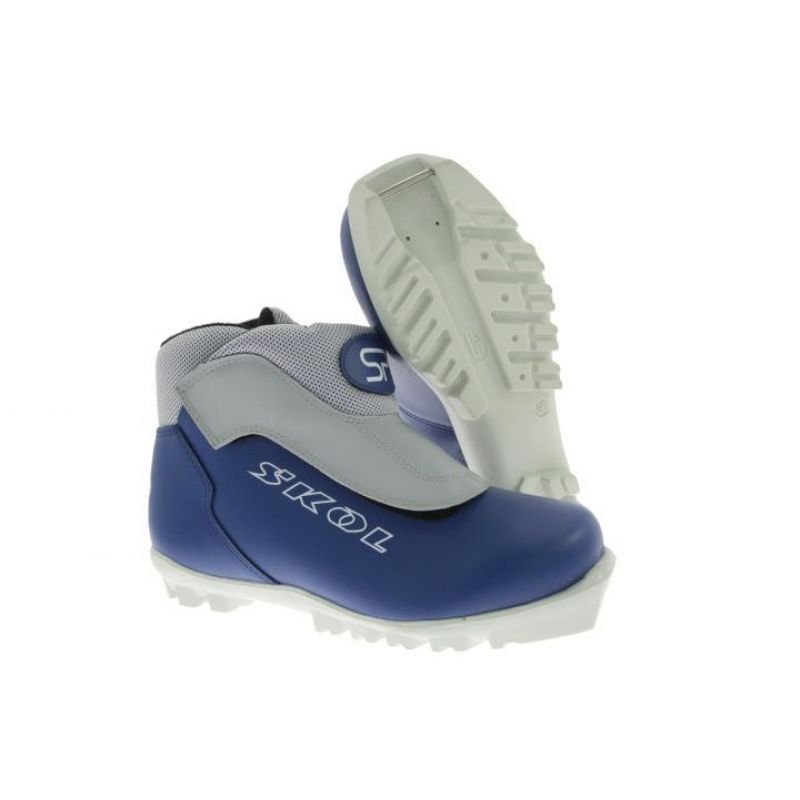 Cross-country ski boots with attachment 9498x