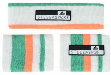 Adidas Women’s Stellasport Headband Wristband Set białe One size