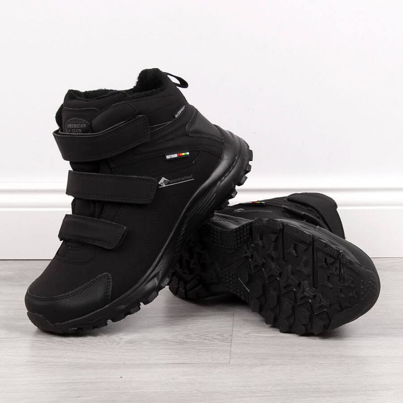 Trekking shoes waterproof with Velcro American Club W AM854