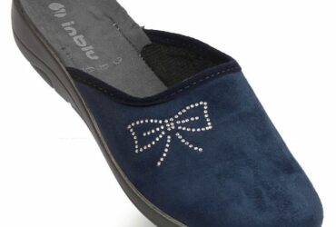 Comfortable Inblu W ARC19A velor slippers