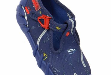 Slippers with fastening Befado Jr BEF2S navy blue