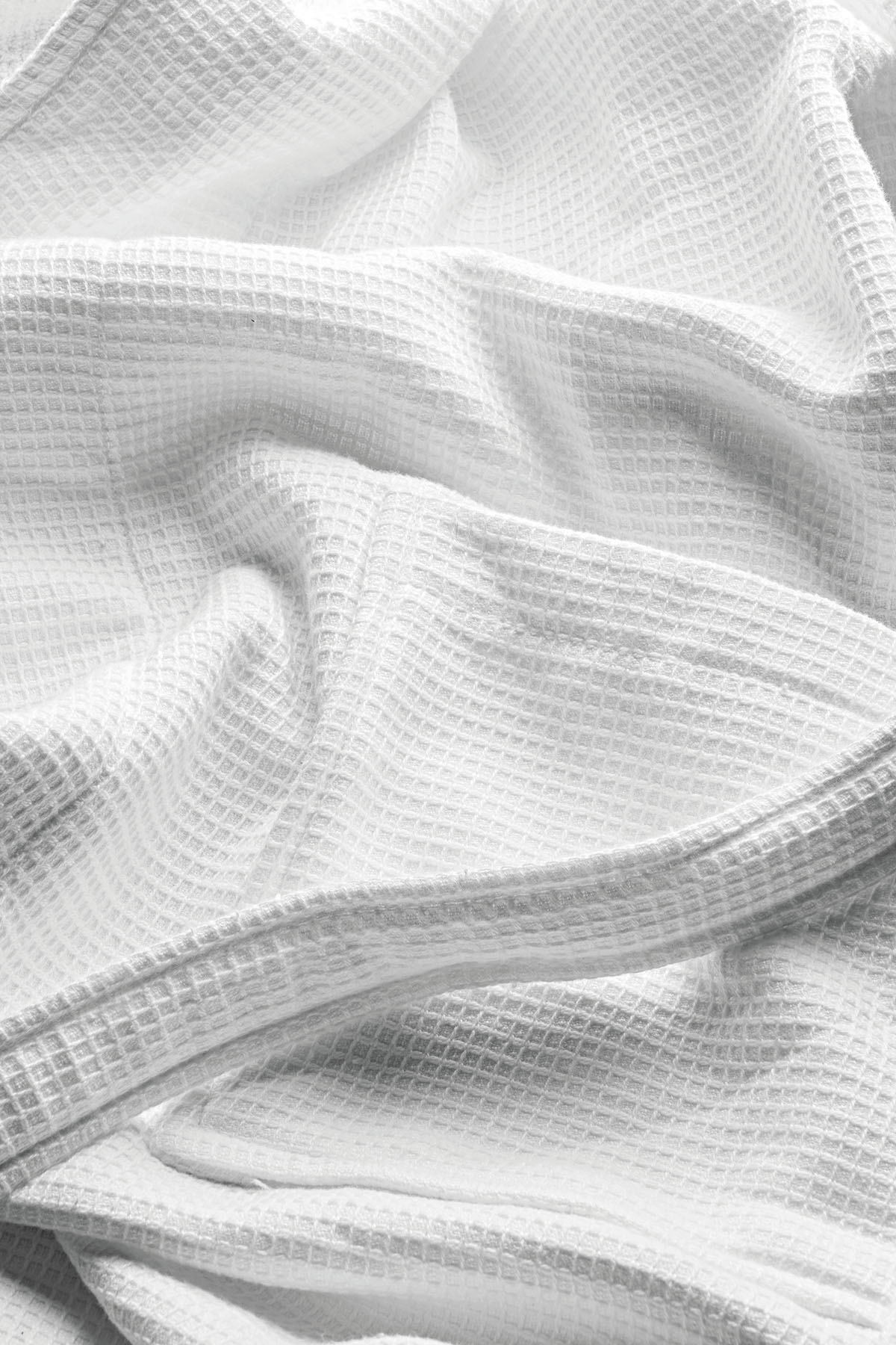 Μπουρνούζι Contour 100% Cotton Πικέ L/XL Λευκό Beauty Home