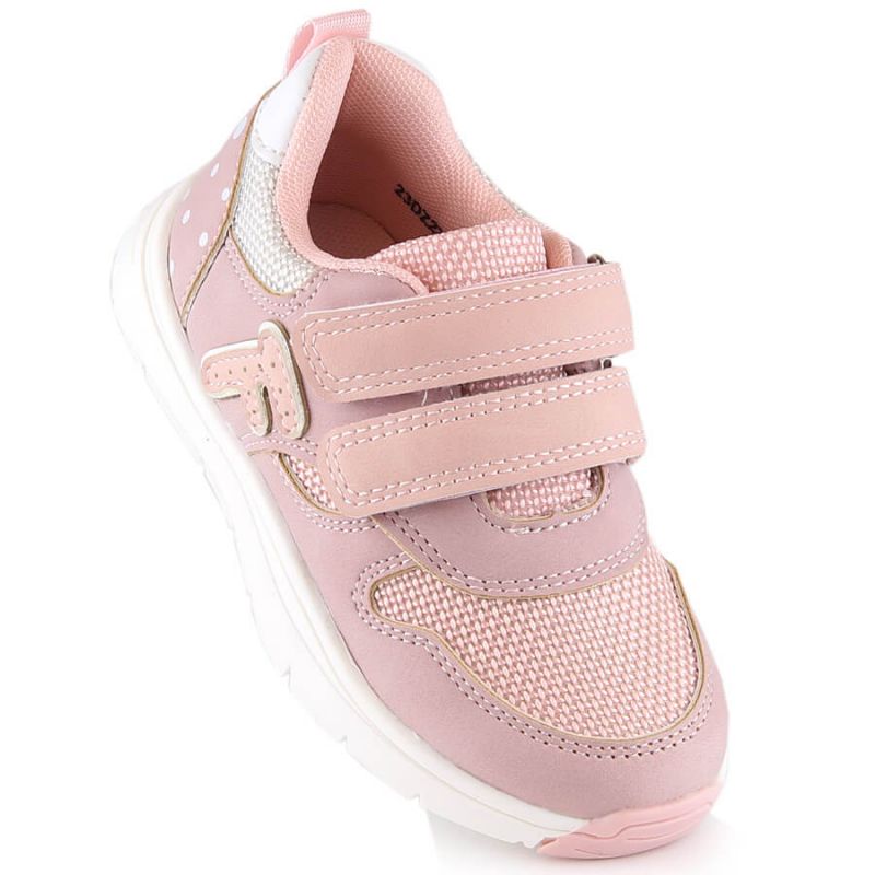 Velcro sports shoes Miss❤E Jr EVE421A pink