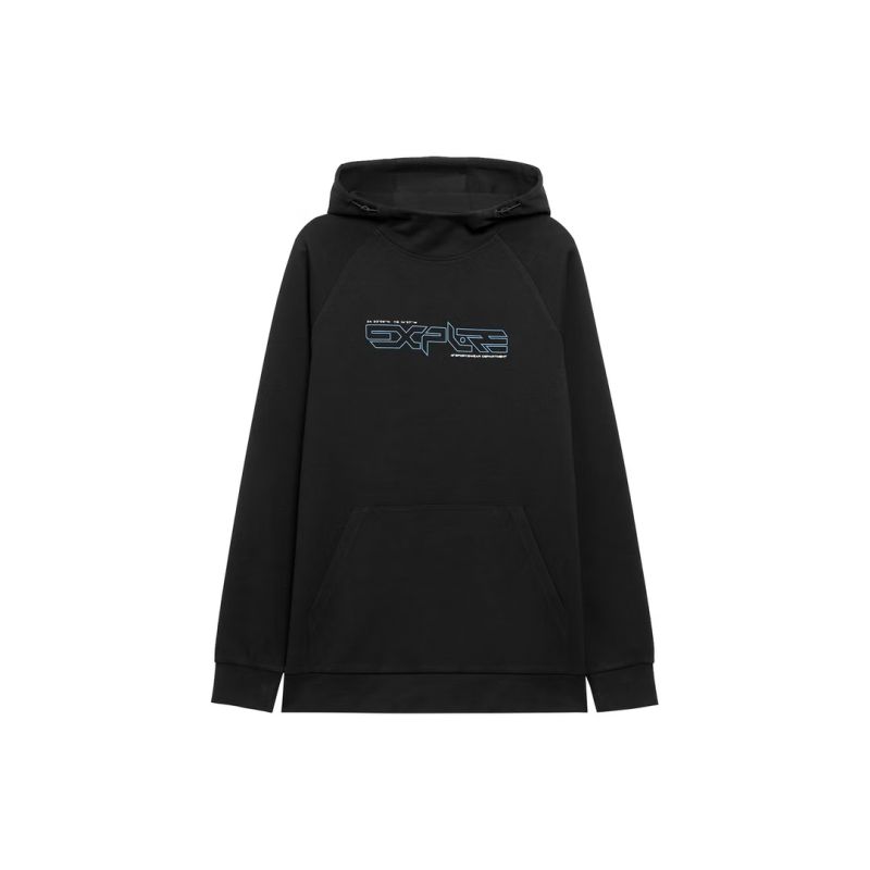 Sweatshirt 4F M H4L22-BLM012 deep black