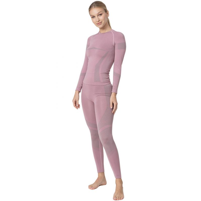 Thermoactive leggings 4F light pink W H4Z22 BIDB030D 53S