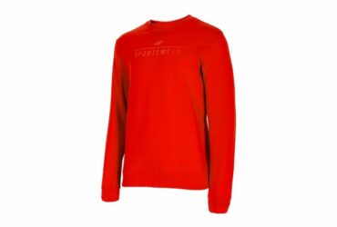 Sweatshirt 4F M H4Z22-BLM350 red