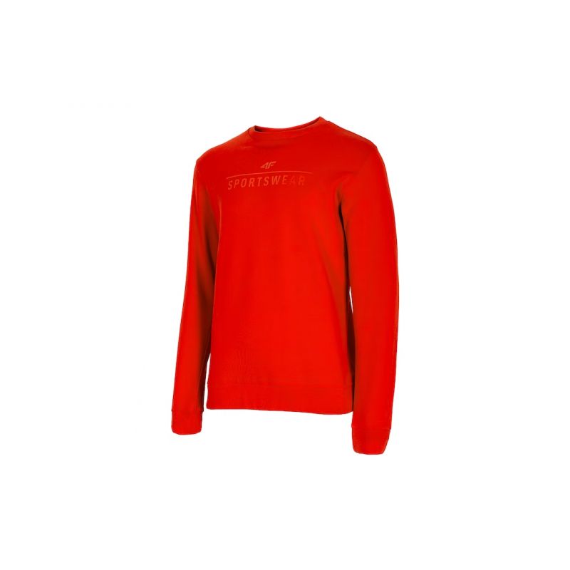 Sweatshirt 4F M H4Z22-BLM350 red