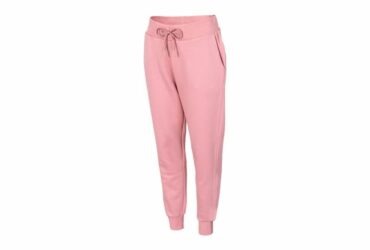 Trousers 4F W H4Z22-SPDD350 light pink