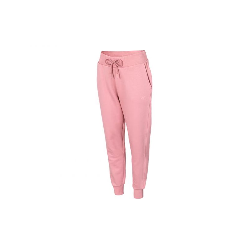 Trousers 4F W H4Z22-SPDD350 light pink
