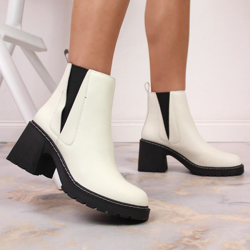 Chelsea boots on the post, slip-on insulated Artiker W HBH42