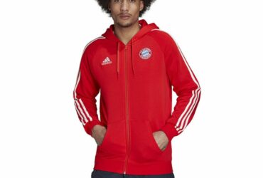 Sweatshirt adidas FC Bayern DNA FZ HD M HF1356