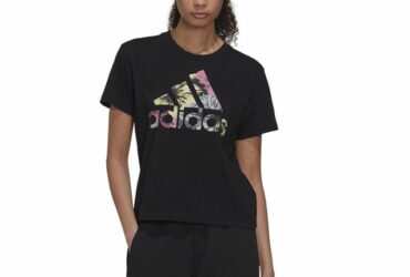 T-shirt adidas Allover Print Reg Tee W HI0025