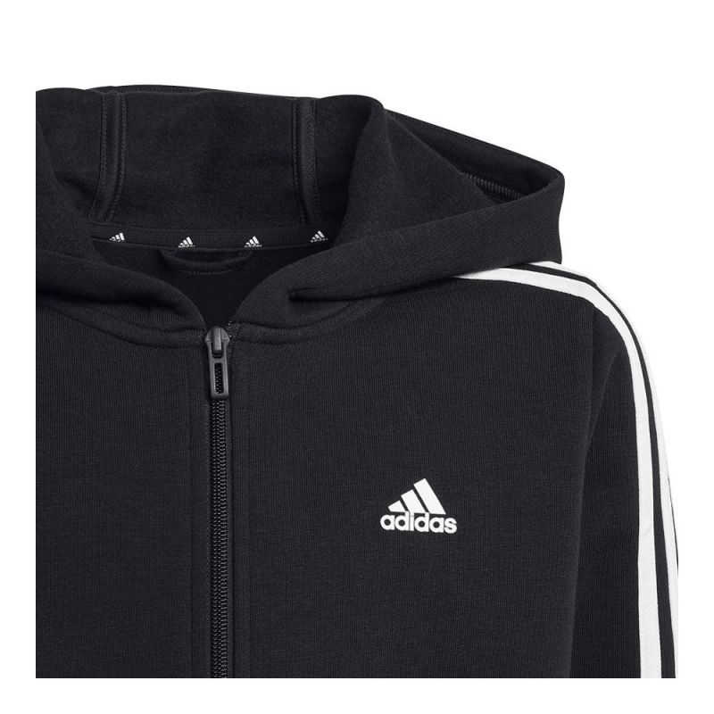 Sweatshirt adidas 3 Stripes FL Full-Zip Hoody Jr. HR6331