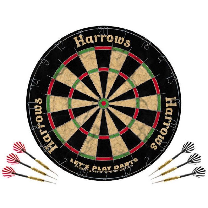 Harrows Let’s Play Darts Game Set HS-TNK-000013312