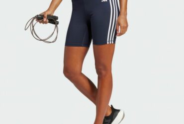 Shorts adidas Training Essentials 3-Stripes High Waist Thighs W IC8312