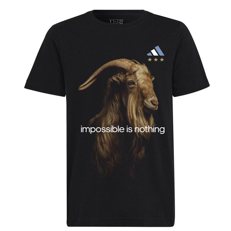 T-shirt adidas Messi Football Goat Graphic Tee Jr IM7657