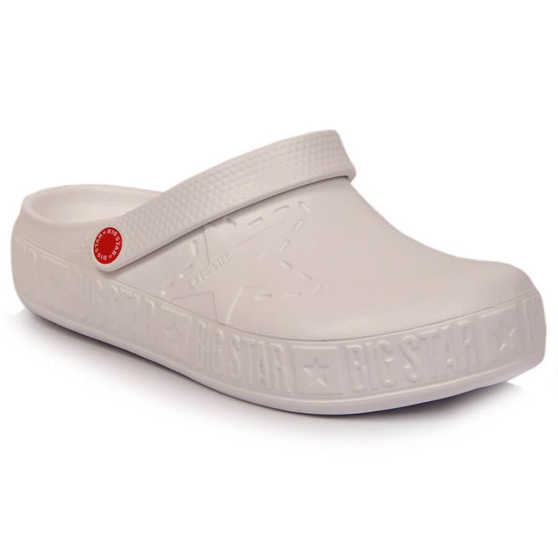 Big Star M II175003 white slippers