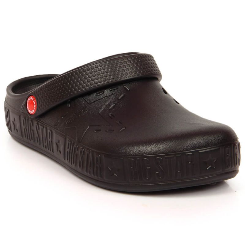 Big Star Jr II375001 black slippers