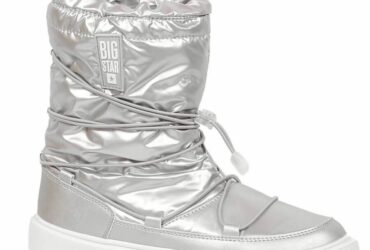 Metallic insulated snow boots Big Star W INT1783C