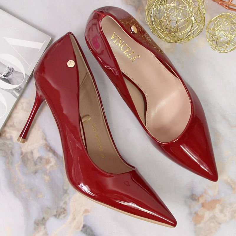 Pumps lacquered Vinceza W JAN127A red