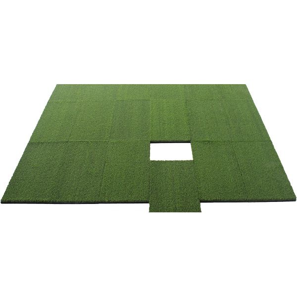 Δάπεδο Λαστιχένιο BeGREEN Active 48x98cm 15mm Πράσινο BEKA Rubber 94474