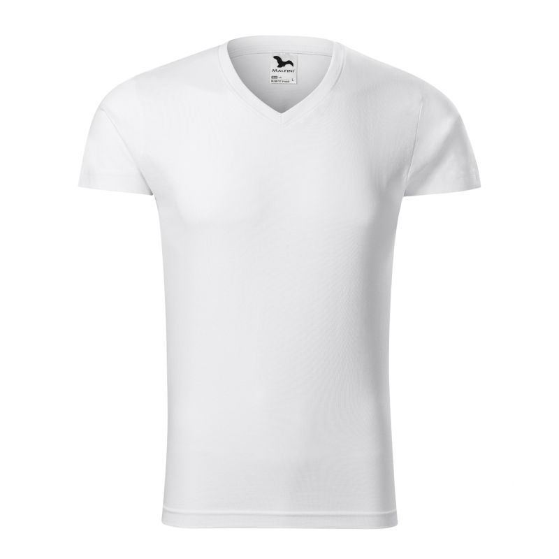 Slim Fit T-shirt Malfini V-neck M MLI-14600