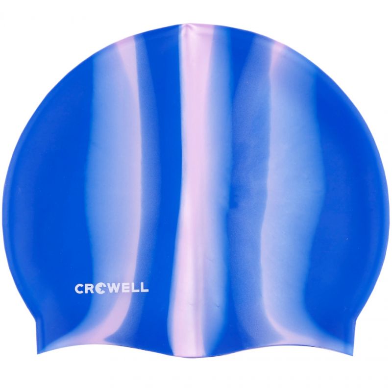 Crowell Multi-Flame-06 silicone swimming cap