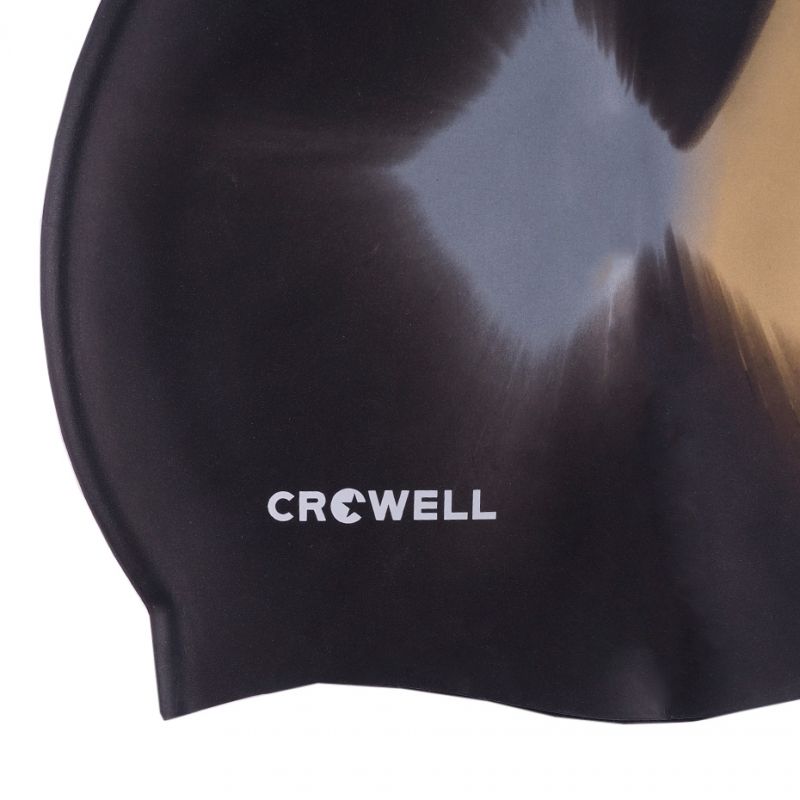 Crowell Multi-Flame-08 silicone swimming cap