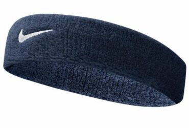 Headband Nike Swoosh navy blue NN07416