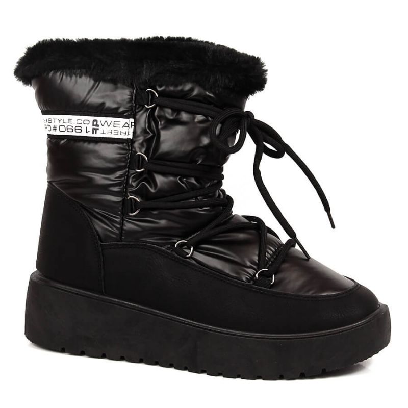 Warm laced snow boots Filippo W PAW400A