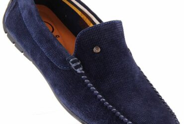 Leather loafers with suede Filippo M MP923 shoes