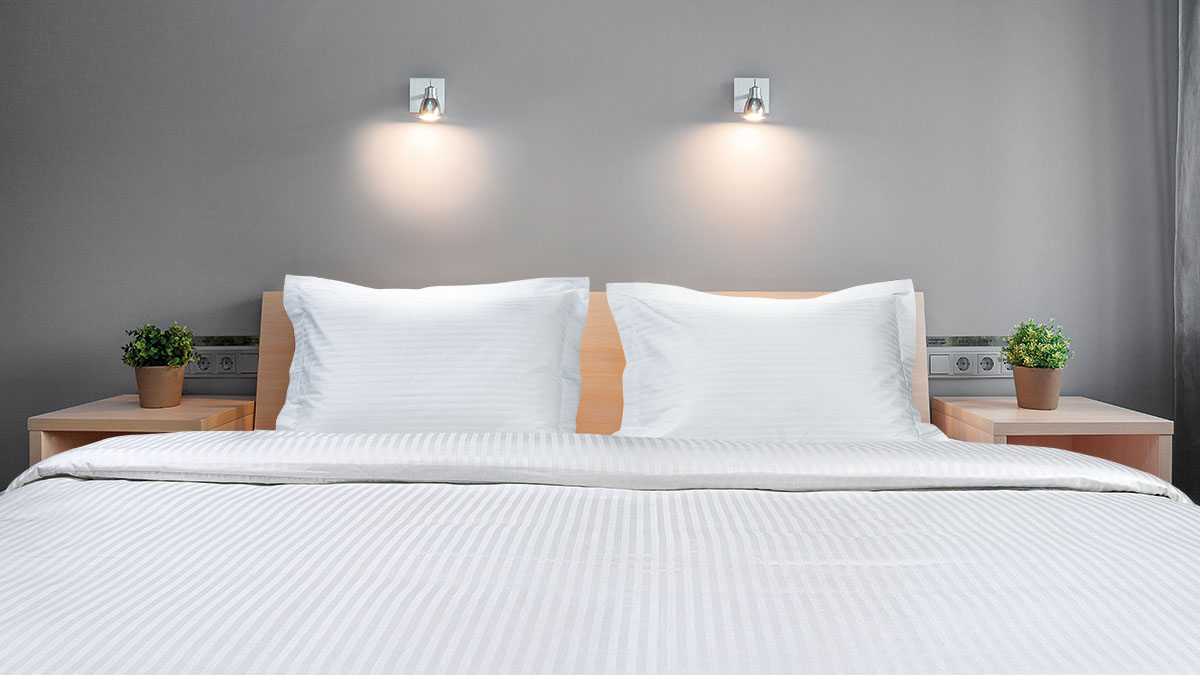 Μαξιλαροθήκη Ξενοδοχείου Oxford Silky Percal Pennie 250TC Satin Stripe 100% Cotton Λευκό 52×74+4 Beauty Home