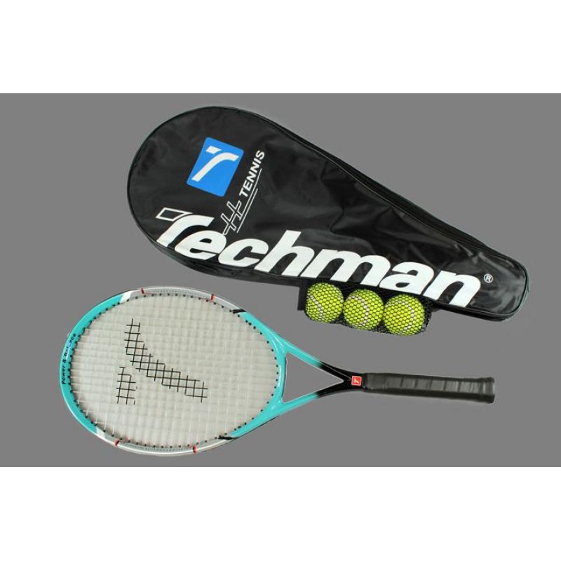 Techman 8003 tennis racket + 3 T8003 balls