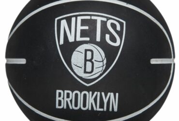 Wilson NBA Dribbler Brooklyn Nets Mini Ball WTB1100PDQBRO