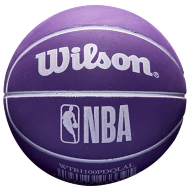 Wilson NBA Dribbler Los Angeles Lakers Mini Ball WTB1100PDQLAL basketball
