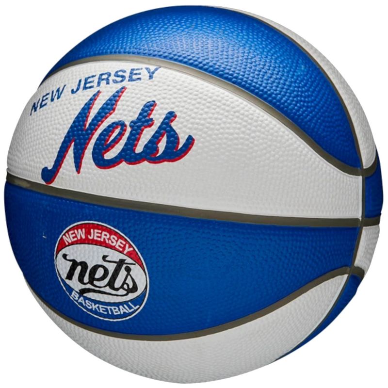 Wilson NBA Team Retro Brooklyn Nets Mini Ball WTB3200XBBRO