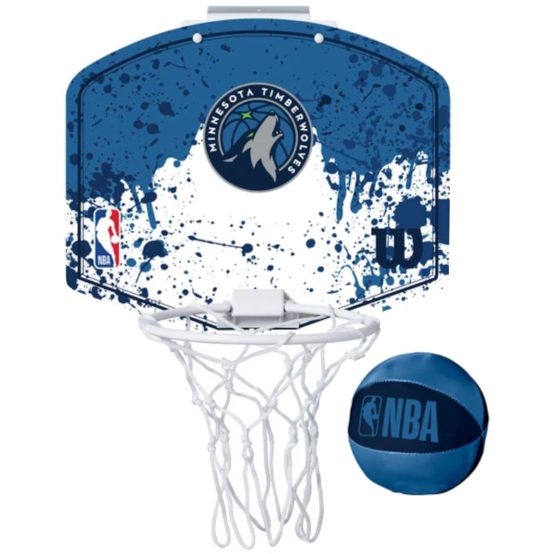 Basketball backboard Wilson NBA Team Minnesota Timberwolves Mini Hoop WTBA1302MIN