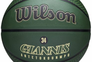 Wilson NBA Player Icon Giannis Antetokounmpo ball for basket WZ4006201XB