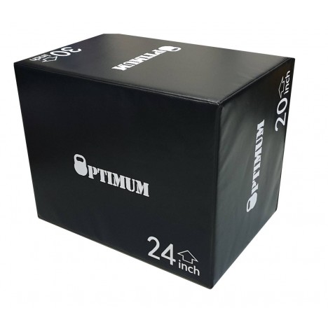Soft Plyometric Box 76X61X51CM Optimum