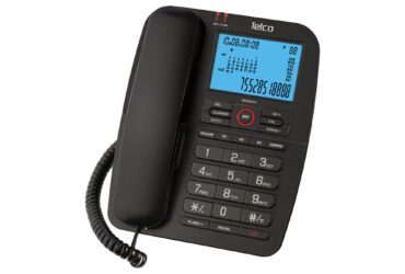 Ενσύρματο τηλέφωνο με αναγνώριση κλήσης Μαύρο GCE6215